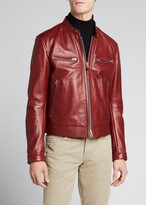 Thumbnail for your product : Tom Ford Leather Racer Jacket