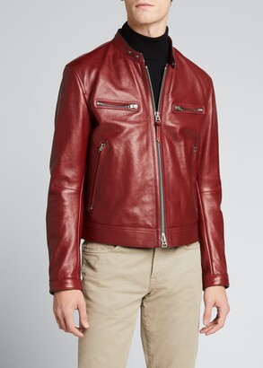 Tom Ford Leather Racer Jacket
