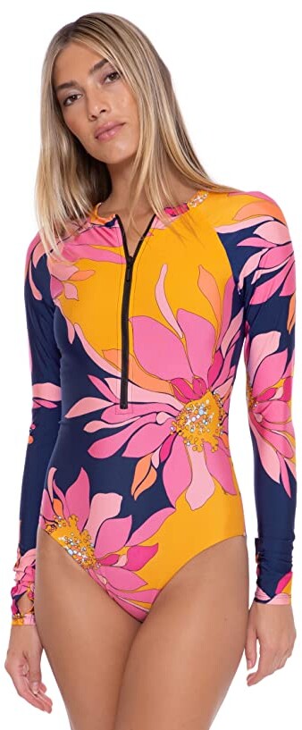 Zip Front One Piece Shop The World S Largest Collection Of Fashion Shopstyle