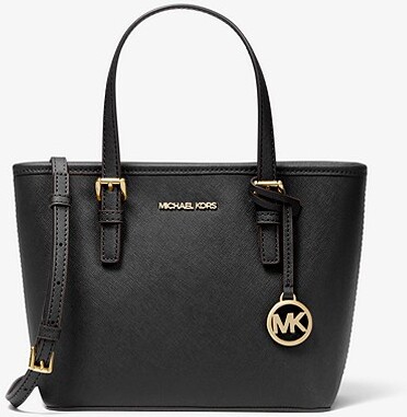 Michael Kors Jet Set Travel Extra-Small Saffiano Leather Top-Zip Tote Bag -  ShopStyle
