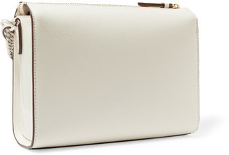 DKNY Bryant Park Smooth And Textured-Leather Shoulder Bag
