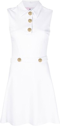 Chiara Ferragni A-line button dress
