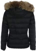 Thumbnail for your product : Daniel Black Double Fastening Fur Trim Hooded Jacket
