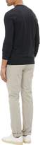 Thumbnail for your product : Zanone Men's Slub Cotton Long-Sleeve T-Shirt - Black