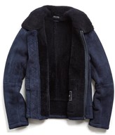 todd snyder shearling flight jacket
