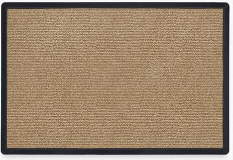 Looped Solid Light Coir Doormat