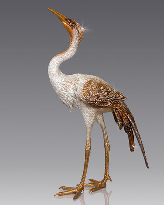 Jay Strongwater Crane Figurine