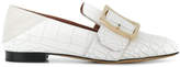 Bally slip-on buckle loafers 