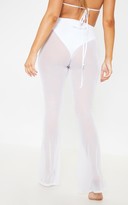 Thumbnail for your product : Mif White Mesh Beach Flares