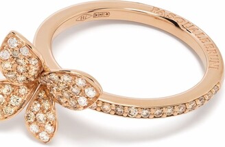 Pasquale Bruni 18kt rose gold Petit Garden diamond ring