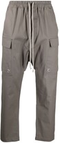 Thumbnail for your product : Rick Owens Drop-Crotch Cargo Trousers