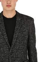 Thumbnail for your product : Saint Laurent Wool Herringbone Coat