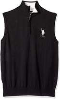 Thumbnail for your product : U.S. Polo Assn. Men's Solid 1/4 Zip Mock Vest