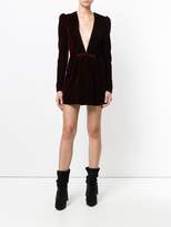 Thumbnail for your product : Saint Laurent plunge mini dress
