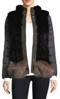 Thumbnail for your product : Post Card Reversible Quilted Fur Jacket