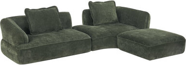 Latitude Run Alto Organic Modern Modular Compressed Sectional Sofa