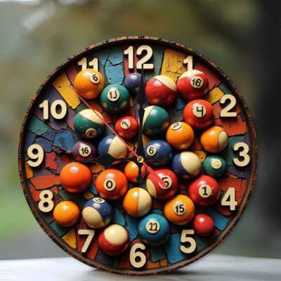 Colorful Decorative Pool Balls Set