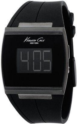 Kenneth Cole New York Kenneth Cole Men's Digital KC1637 Silicone Quartz Watch with Dial