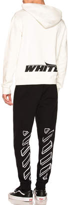 Off-White Off White Marker Arrows Sweatpant in Black | FWRD