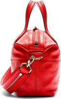 Thumbnail for your product : Givenchy Red Zanzi Leather Nightingale Small Bag