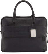Thumbnail for your product : Giorgio Armani Caviar Leather Briefcase, Black
