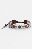Thumbnail for your product : Chan Luu Beaded Leather Bracelet
