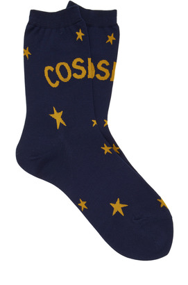 Hansel from Basel Cosmo Crew Cotton-Blend Socks