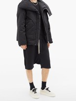 Thumbnail for your product : Rick Owens Pods Cotton-jersey Shorts - Black