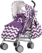 Thumbnail for your product : O Baby Obaby Metis Plus Stroller Bundle - Zigzag Purple