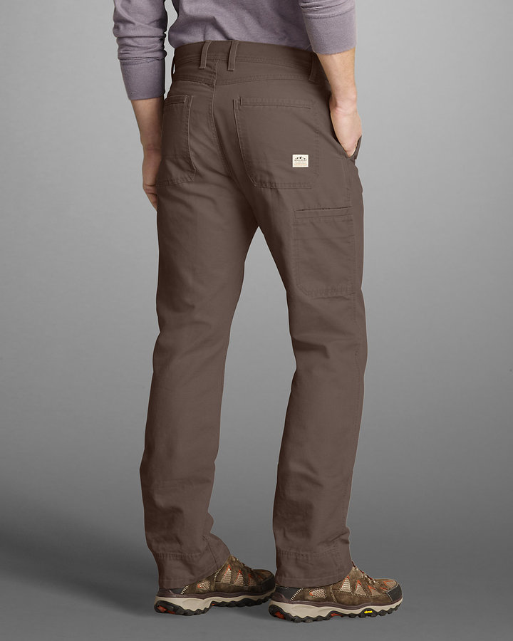 Eddie Bauer Men's Canvas Mountain Pants ShopStyle