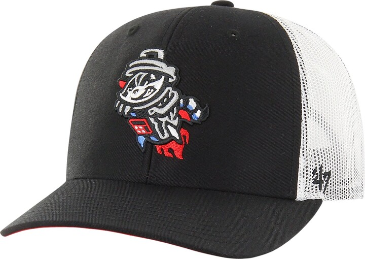 '47 Adult Rocket City Trash Pandas Black Trucker Adjustable Hat, Men's