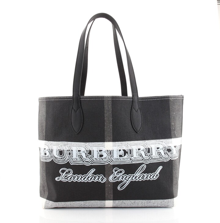 burberry reverse tote