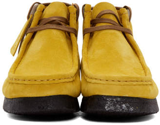 Clarks Originals Yellow Wu Wear Edition Wallabee Boots