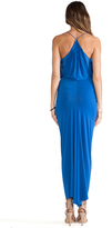 Thumbnail for your product : T-Bags 2073 T-Bags LosAngeles Knot Front Maxi Dress