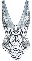 Thumbnail for your product : Camilla Embellished Printed Swimsuit