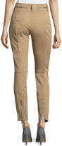 Thumbnail for your product : A.L.C. Rowan High-Waist Skinny Cotton Pants