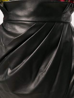 Versace high-waist wrap skirt