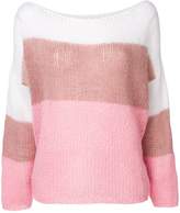 Thumbnail for your product : Semi-Couture Semicouture colour block jumper