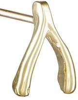 Thumbnail for your product : Jennifer Meyer Women's Wishbone Stud Earrings