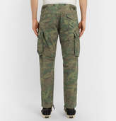 Thumbnail for your product : Ralph Lauren RRL Camouflage-print Cotton-ripstop Cargo Trousers - Army green