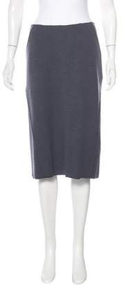 Bottega Veneta Virgin Wool Pencil Skirt