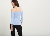Thumbnail for your product : Dynamite Off-The-Shoulder Top with Bell Sleeves
