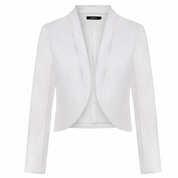 ladies white summer jacket