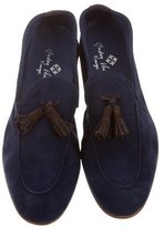 Thumbnail for your product : Andrea Ventura T-Shoot Suede Smoking Slippers