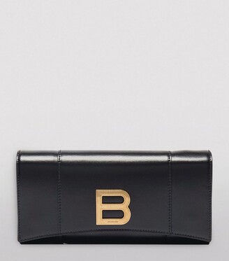 Balenciaga Leather Hourglass Wallet
