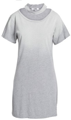 LnA Women's Choker T-Shirt Dress