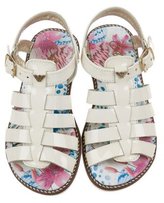 Thumbnail for your product : Armani Junior Girls' Logo Gladiator Sandals