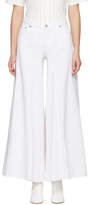 Thumbnail for your product : MM6 MAISON MARGIELA White Garment Dyed Jeans