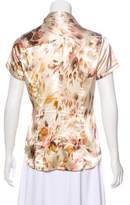 Thumbnail for your product : BCBGMAXAZRIA Printed Button-Up Top