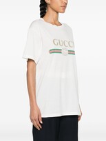 Thumbnail for your product : Gucci logo-print cotton T-shirt